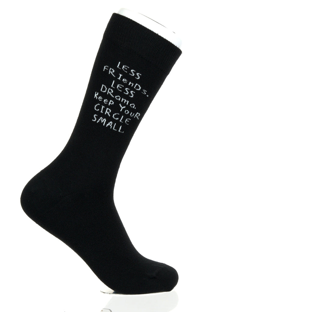 Less Friends. Less Drama