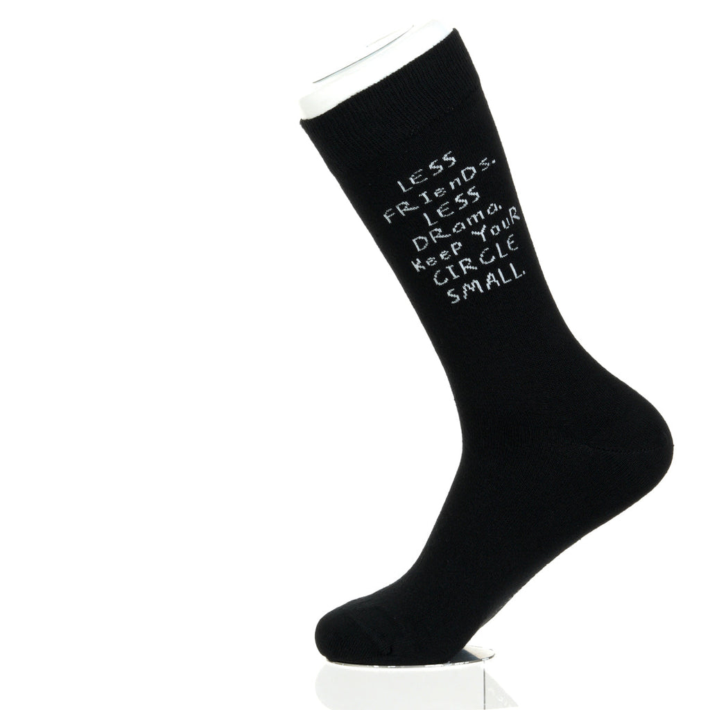 Less Friends. Less Drama